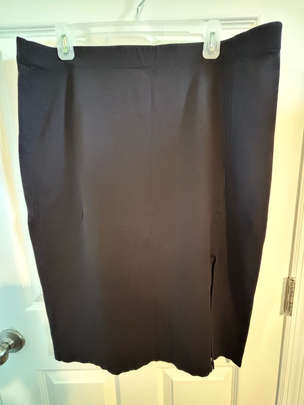 😍Nine West Classic Stretch Black Pencil Skirt - Womens Size XL